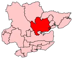 Carte de la circonscription