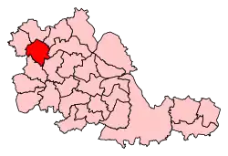 Carte de la circonscription