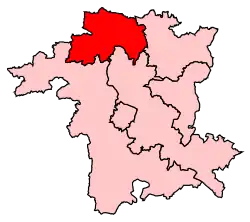 Carte de la circonscription