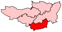 Carte de la circonscription