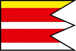 Drapeau de Zlatná na Ostrove