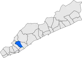 Localisation de Cabrils