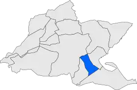 Localisation de Camarles