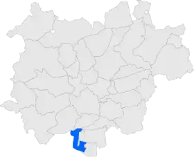 Localisation de Marganell