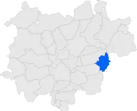 Localisation de Monistrol de Calders