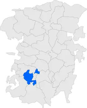 Localisation de Montclar