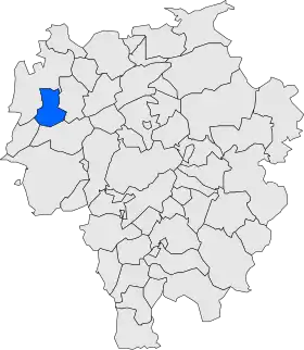 Localisation de Sant Martí d'Albars