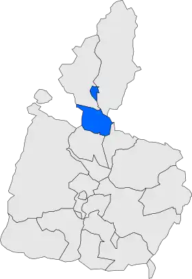 Localisation de Senterada