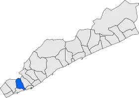 Localisation de Teià