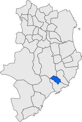 Localisation de Vall-llobrega