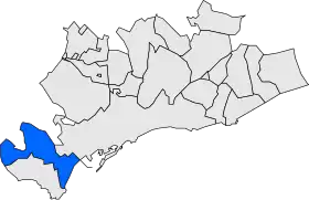 Localisation de Vila-seca