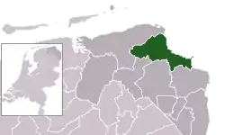 Localisation de Eemsdelta