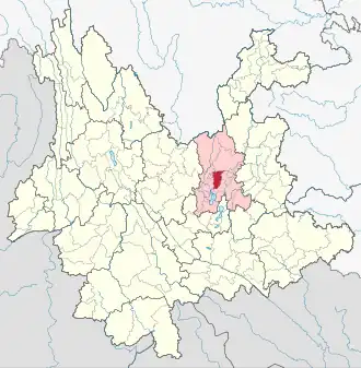 Localisation de Pánlóng Qū