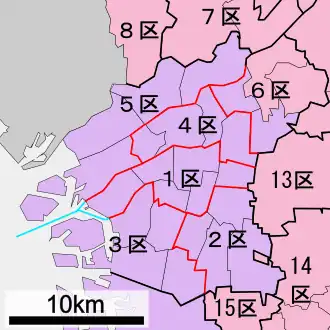 Carte de la circonscription.
