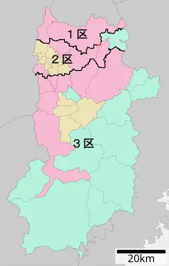 Carte de la circonscription.