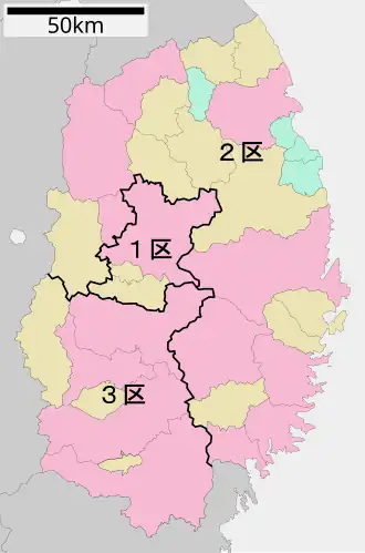 Carte de la circonscription.