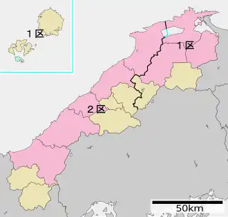 Carte de la circonscription.