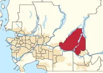 Carte de la circonscription