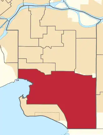 Carte de la circonscription