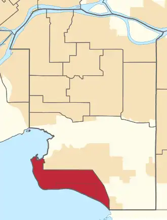 Carte de la circonscription