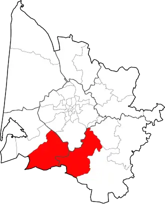 Canton des Landes des Graves