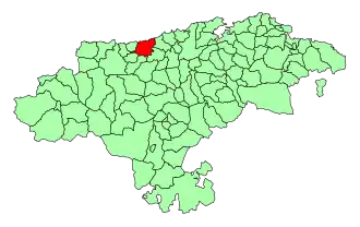 Localisation de Alfoz de Lloredo