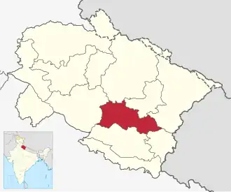 Localisation de District d'Almora