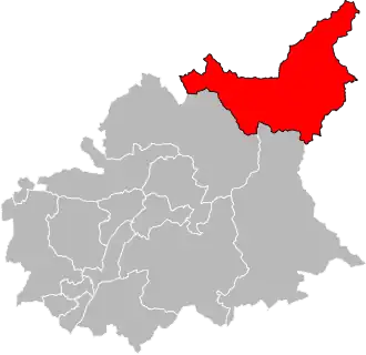 Canton de Barcelonnette