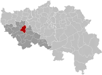 Localisation de Amay