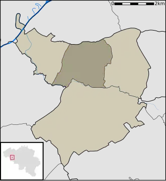 Localisation de Amougies