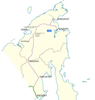 Image illustrative de l’article Route d'Anadyr