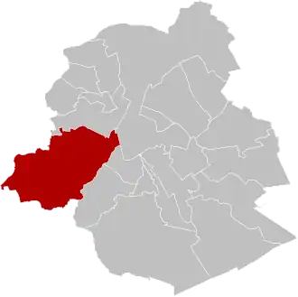 Localisation de Anderlecht