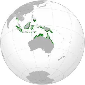 Description de l'image Ardea sumatrana map.svg.