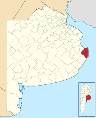 Localisation de General Lavalle