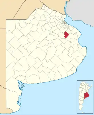 Localisation de General Paz