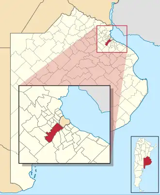 Localisation de La Matanza