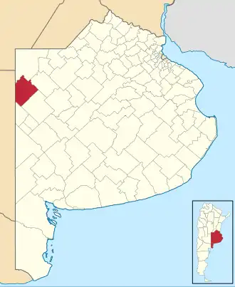 Localisation de Rivadavia