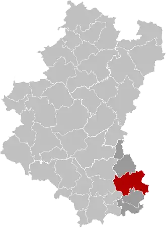 Localisation de Arlon