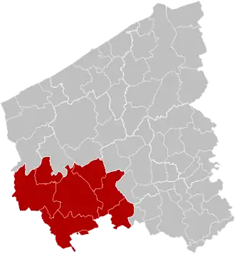 Arrondissement administratif d'Ypres