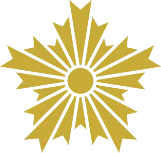 Asahikage : emblème de la police du Japon.