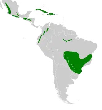 Description de l'image Asio stygius map.svg.