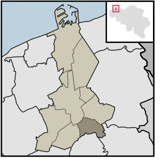 Localisation de Assebroek