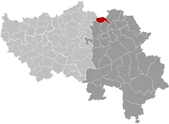 Localisation de Aubel