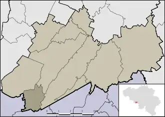 Localisation de Aulnois