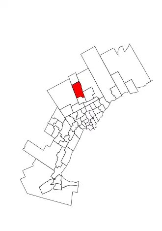 Carte de la circonscription