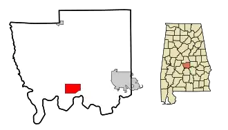 Localisation de Autaugaville