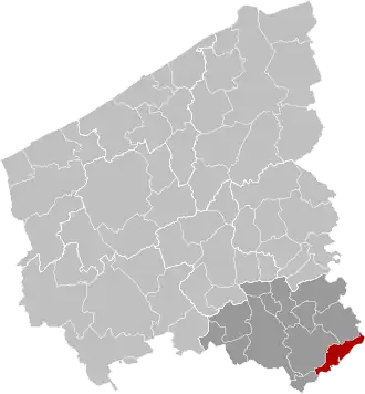 Localisation de Avelgem