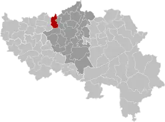 Localisation de Awans