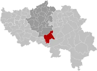 Localisation de Aywaille