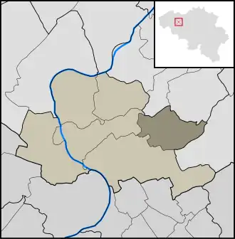 Localisation de Baaigem